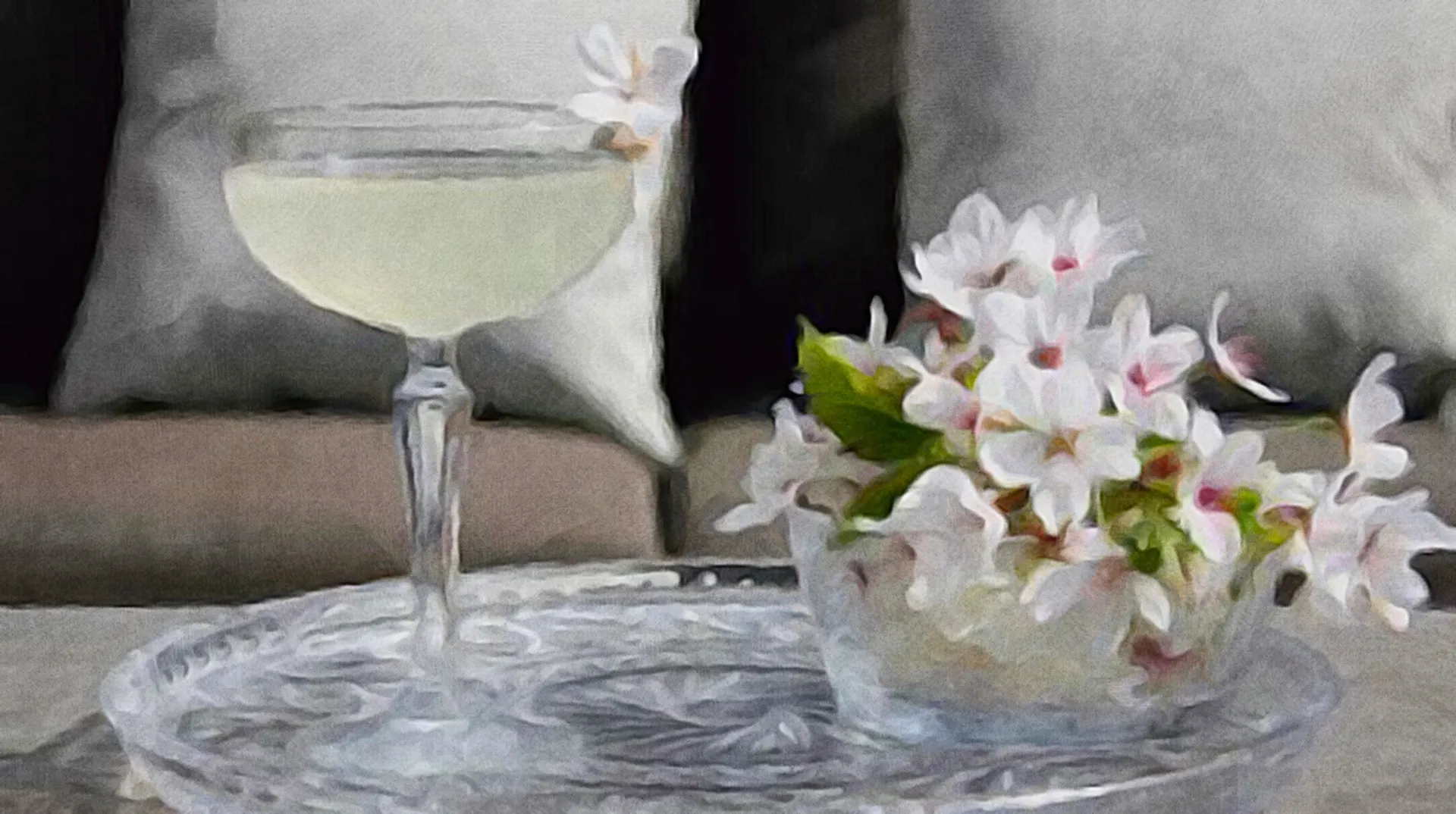 Elderflower Martini