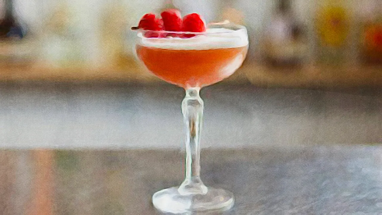 Raspberry Martini